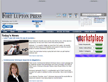 Tablet Screenshot of ftluptonpress.com